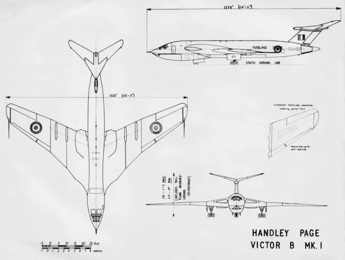 Framed Print : Handley Page HP-80 Victor B-1 Framed Print : Handley Page HP-80 Victor B-1