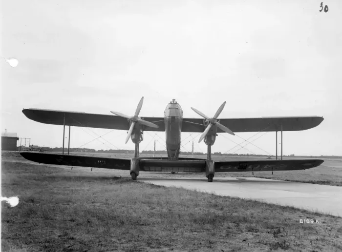 Framed Print : Handley Page HP38 Heyford II prototype K4029 Framed Print : Handley Page HP38 Heyford II prototype K4029