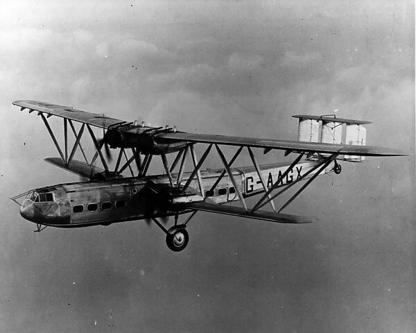 Handley Page HP42E G-aGX Hannibal during an early test