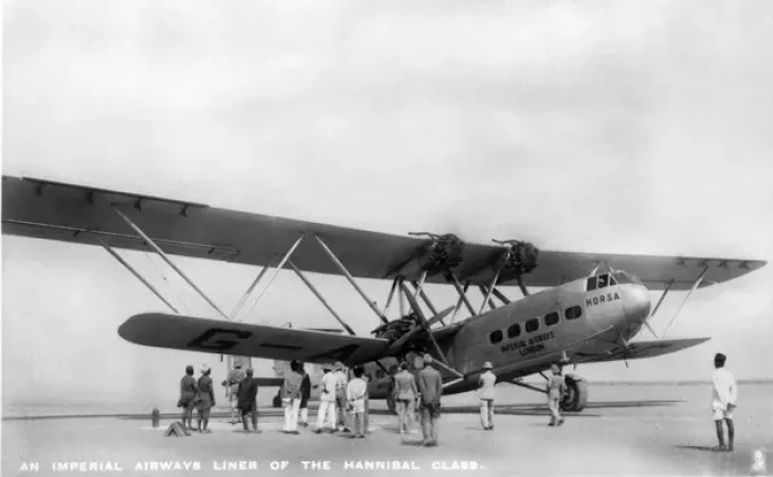 Framed Print : Handley Page HP42E G-aUC Horsa Framed Print : Handley Page HP42E G-aUC Horsa