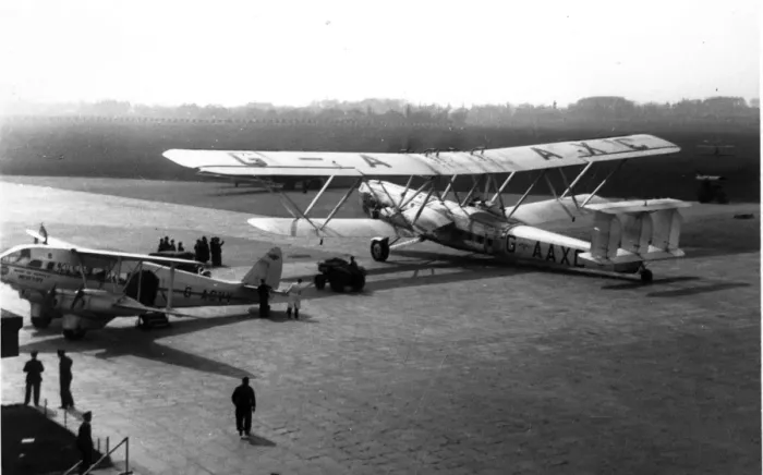 Framed Print : Handley Page HP42W G-aXC Heracles Framed Print : Handley Page HP42W G-aXC Heracles
