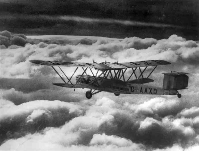 Framed Print : Handley Page HP42W G-aXD Horatius Framed Print : Handley Page HP42W G-aXD Horatius