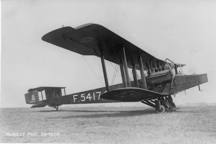 Framed Print : Handley Page O / 400 F5417 Framed Print : Handley Page O / 400 F5417
