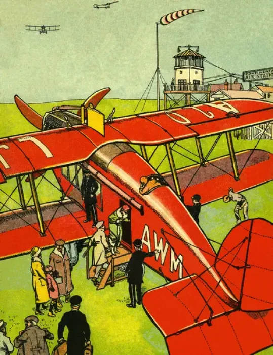 Framed Print : Handley Page Type W air liner Framed Print : Handley Page Type W air liner