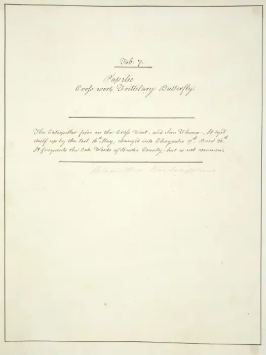 Framed Print : Handwritten notes by John Abbot Framed Print : Handwritten notes by John Abbot