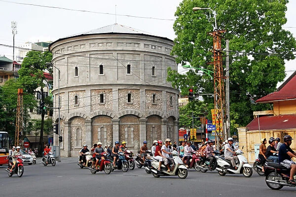 Hang Dau Water Tank in Hanoi, Vietnam