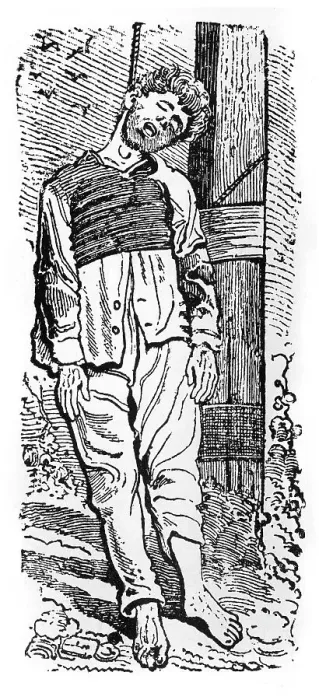 Framed Print : The Hanged Farmer, Mexico Framed Print : The Hanged Farmer, Mexico