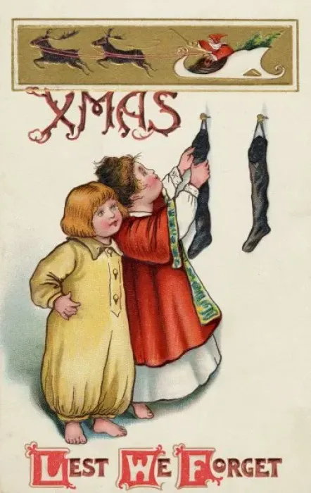 Framed Print : Hanging Stockings Framed Print : Hanging Stockings