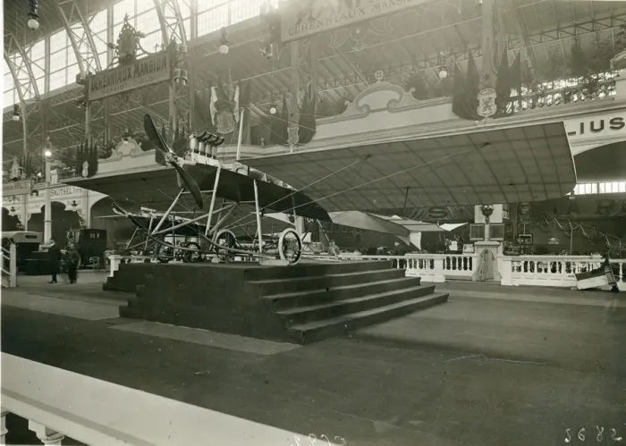 Framed Print : The Hanriot stand at the Salon De Bruxelles in 1910 Framed Print : The Hanriot stand at the Salon De Bruxelles in 1910