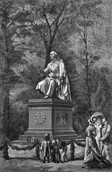 Framed Print : Hans Andersen Statue Framed Print : Hans Andersen Statue