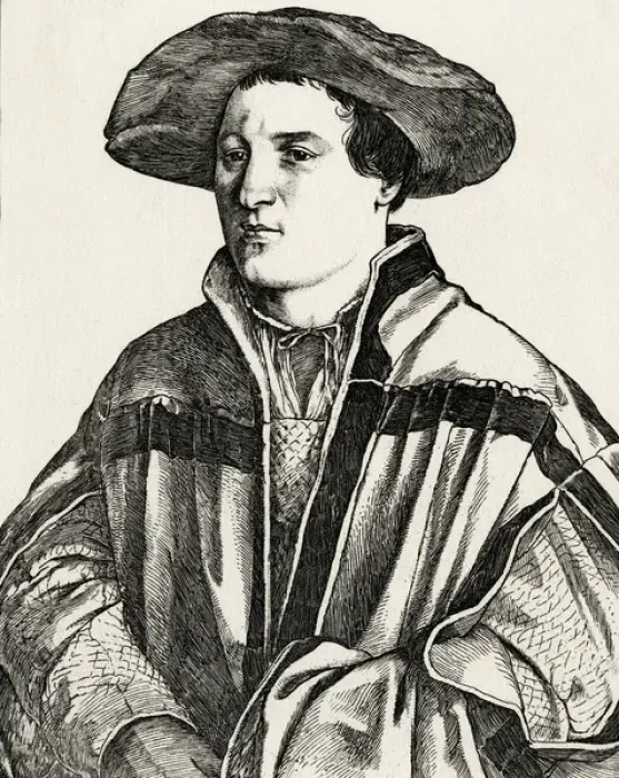 Framed Print : Hans Holbein  /  Quantin