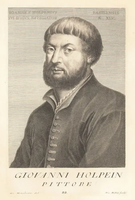 Framed Print : Hans Holbein the Younger, German-Swiss painter and printmaker, c Framed Print : Hans Holbein the Younger, German-Swiss painter and printmaker, c