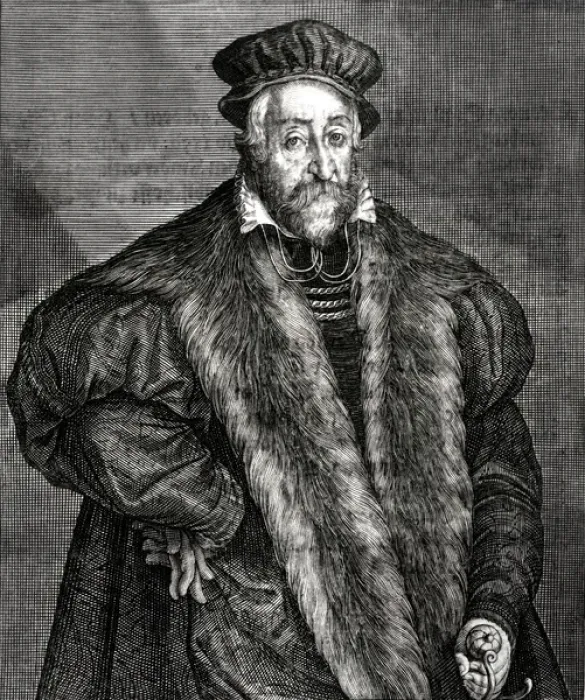 Framed Print : Hans Jakob Fugger / Fur Framed Print : Hans Jakob Fugger / Fur