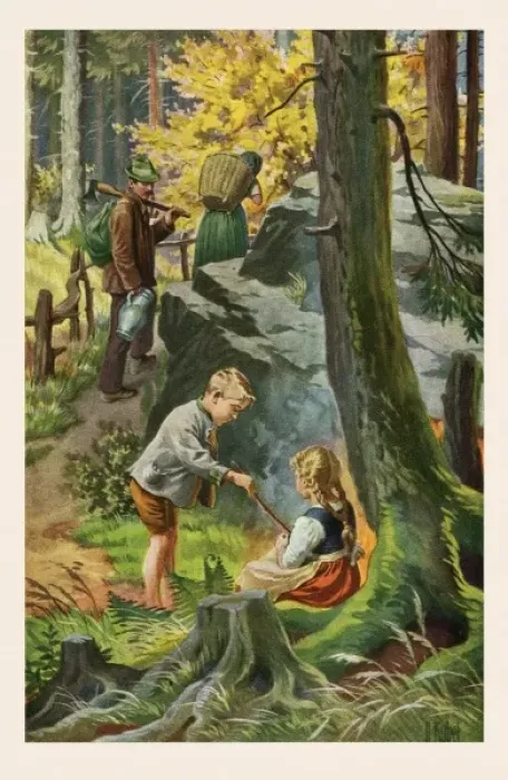 Framed Print : Hansel and Gretel Framed Print : Hansel and Gretel