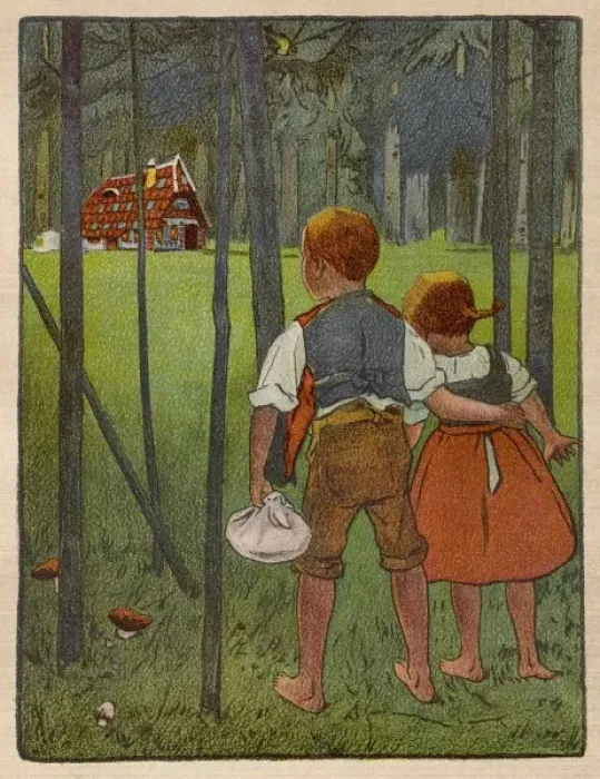 Framed Print : Hansel Gretel Cottage Framed Print : Hansel Gretel Cottage