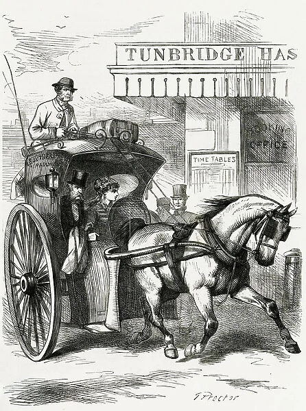 Hansom cab 1868