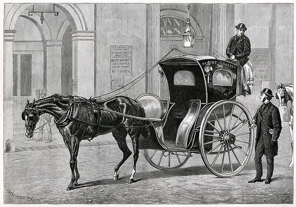 Hansom cab 1875