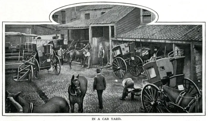 Framed Print : Hansom Cab, London 1900 Framed Print : Hansom Cab, London 1900