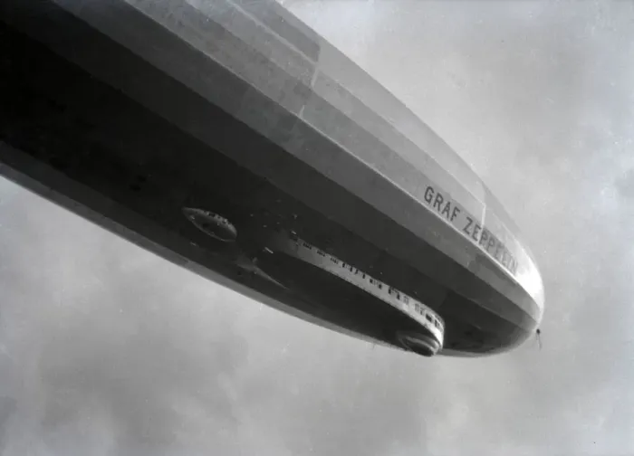 Framed Print : Hanworth Air Park - 1932 - Graf Zeppelin D-LZ127 Framed Print : Hanworth Air Park - 1932 - Graf Zeppelin D-LZ127