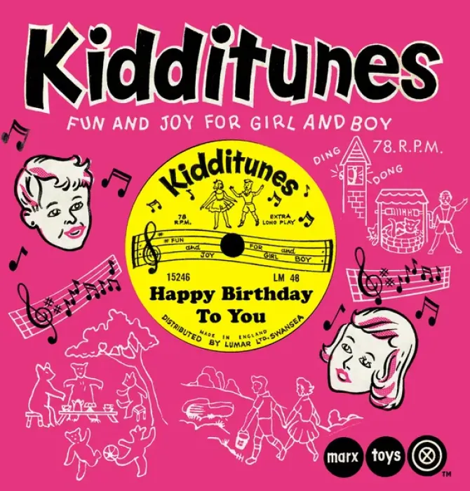 Framed Print : Happy Birthday record Framed Print : Happy Birthday record
