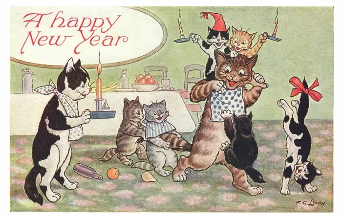Framed Print : Happy Cats Framed Print : Happy Cats