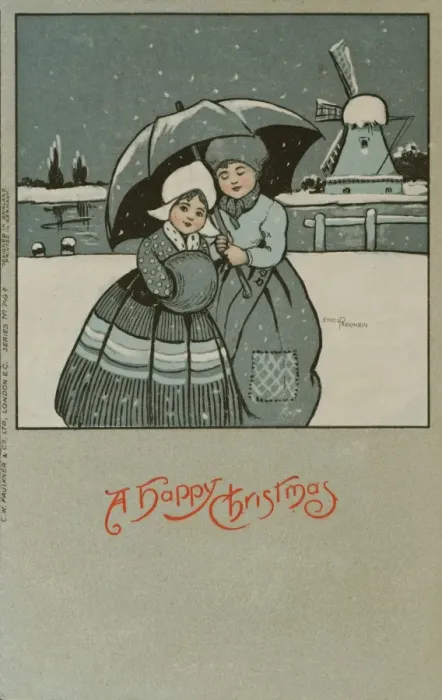 Framed Print : A Happy Christmas by Ethel Parkinson Framed Print : A Happy Christmas by Ethel Parkinson