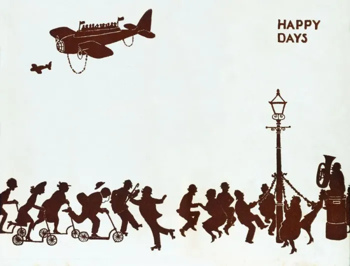 Framed Print : Happy Days / W H Robinson Framed Print : Happy Days / W H Robinson