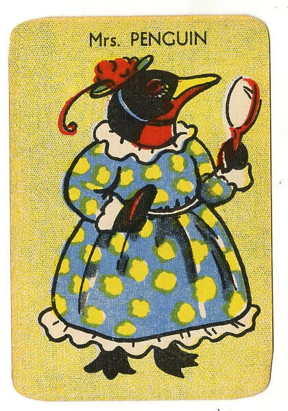 Happy Families Animals - Mrs. Penguin