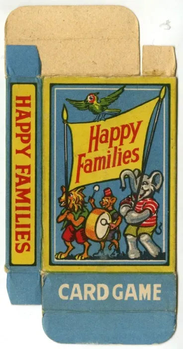 Framed Print : Happy Families Animals - pack front Framed Print : Happy Families Animals - pack front
