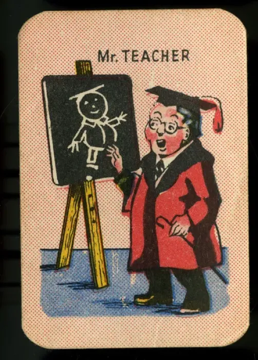 Framed Print : Happy Families - Mr Teacher Framed Print : Happy Families - Mr Teacher