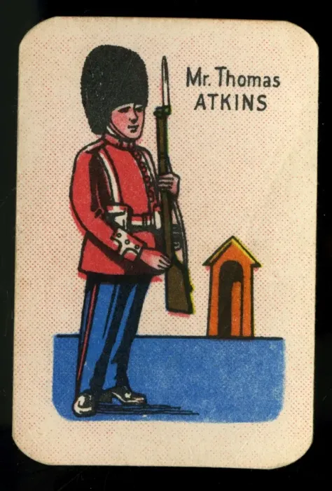 Framed Print : Happy Families - Mr Thomas Atkins Framed Print : Happy Families - Mr Thomas Atkins