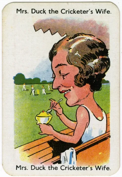 Framed Print : Happy Families Playing Cards - Mrs Duck Framed Print : Happy Families Playing Cards - Mrs Duck