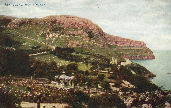 Framed Print : Happy Valley, Llandudno, Wales Framed Print : Happy Valley, Llandudno, Wales