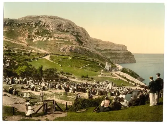 Framed Print : Happy Valley, Llandudno, Wales Framed Print : Happy Valley, Llandudno, Wales
