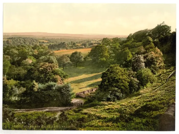 Framed Print : Happy Valley, Tunbridge Wells, England Framed Print : Happy Valley, Tunbridge Wells, England