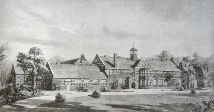 Framed Print : Harborne Industrial School, Birmingham Framed Print : Harborne Industrial School, Birmingham