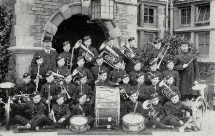 Framed Print : Harborne Industrial School, Birmingham - Band Framed Print : Harborne Industrial School, Birmingham - Band