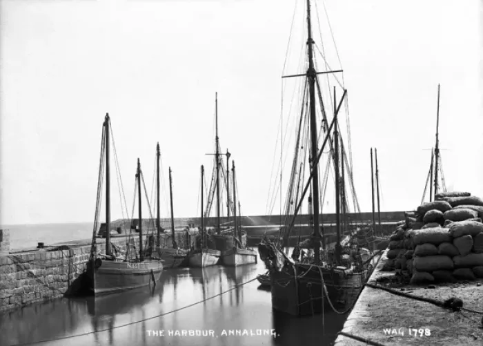 Framed Print : The Harbour, Annalong Framed Print : The Harbour, Annalong