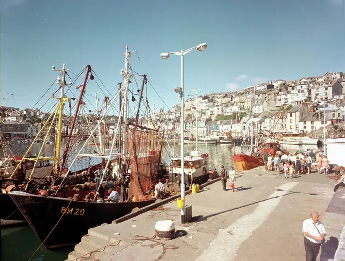 Framed Print : The Harbour, Brixham Framed Print : The Harbour, Brixham