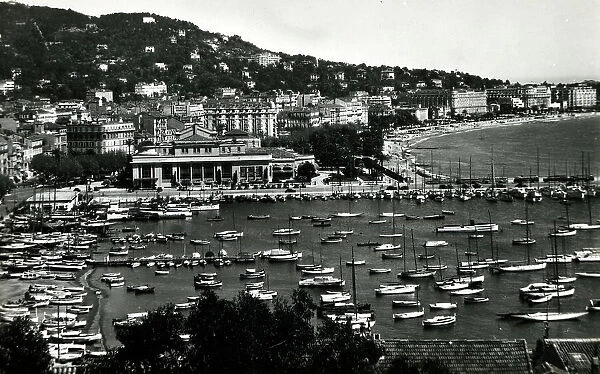 The Harbour and Casino at Cannes, France
