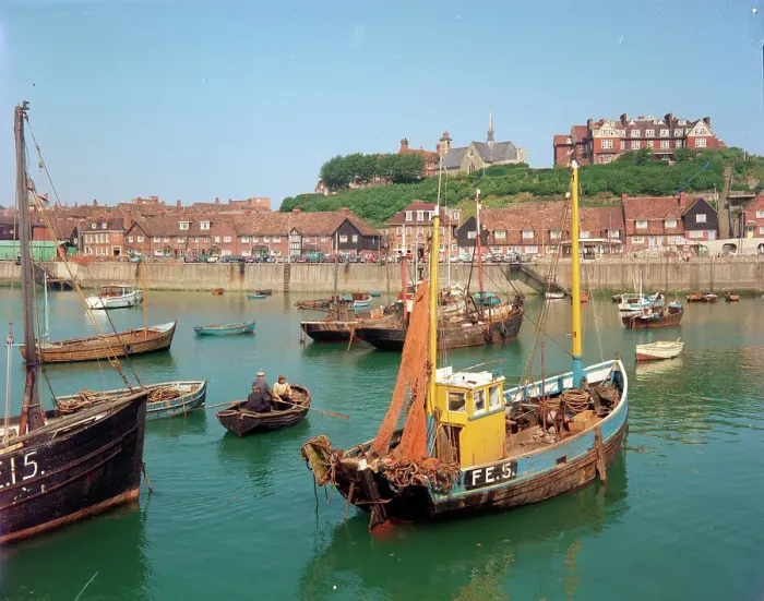 Framed Print : The Harbour, Folkestone Framed Print : The Harbour, Folkestone