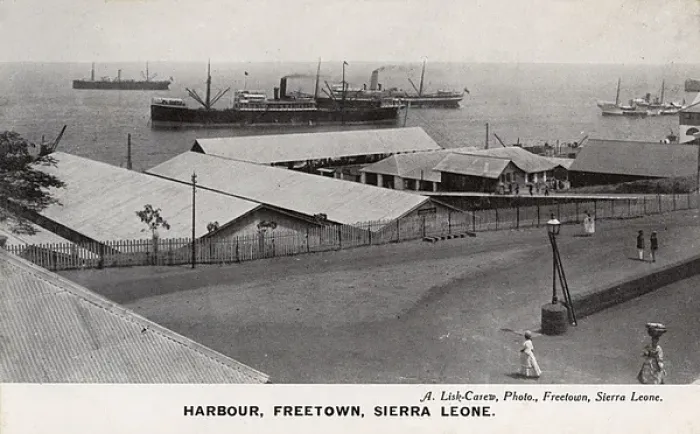 Framed Print : Harbour, Freetown, Sierra Leone, West Africa Framed Print : Harbour, Freetown, Sierra Leone, West Africa