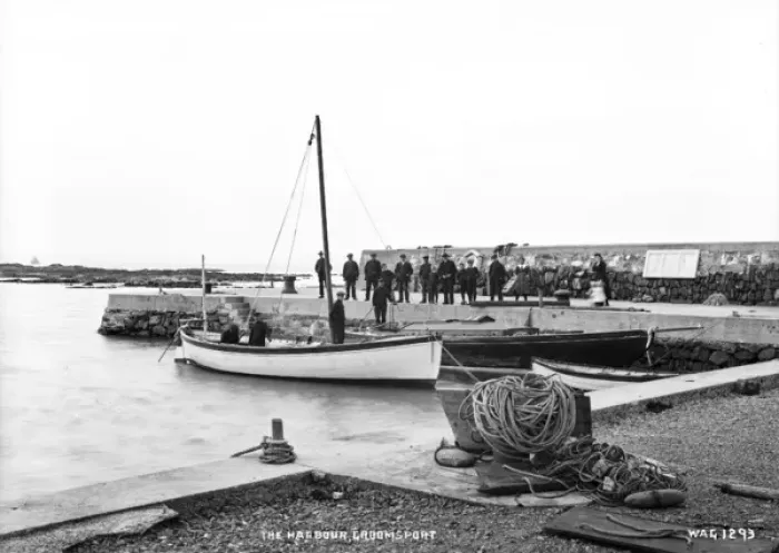 Framed Print : The Harbour, Groomsport Framed Print : The Harbour, Groomsport