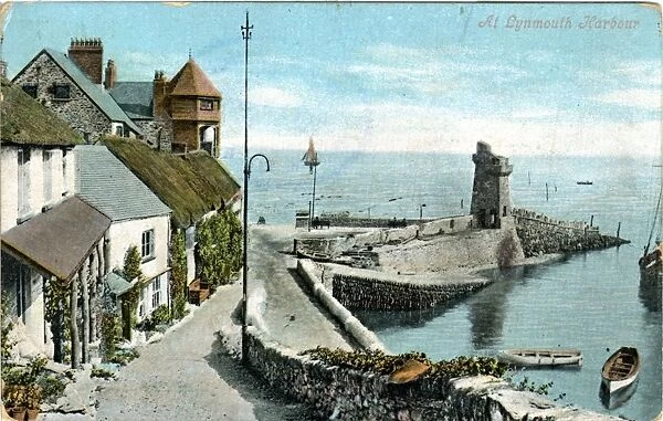 Harbour, Lynmouth, Devon
