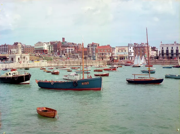 Framed Print : The harbour, Margate Framed Print : The harbour, Margate