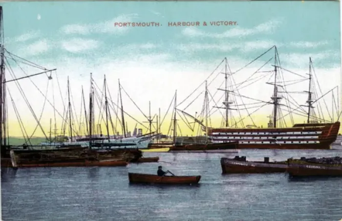 Framed Print : The Harbour, Portsmouth, Hampshire Framed Print : The Harbour, Portsmouth, Hampshire