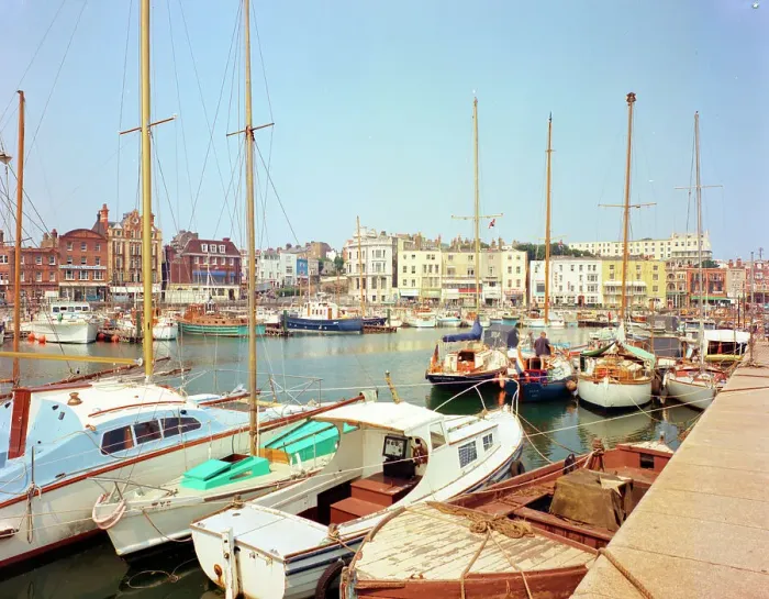 Framed Print : The harbour, Ramsgate Framed Print : The harbour, Ramsgate