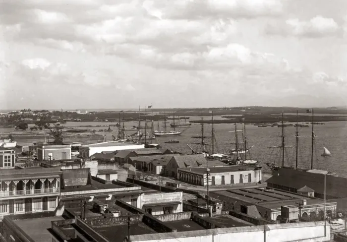 Framed Print : The harbour at San Juan, Puerto Rico, West Indies Framed Print : The harbour at San Juan, Puerto Rico, West Indies