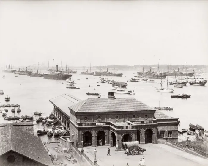 Framed Print : Harbour and ships, Colombo, Ceylon, Sri Lanka Framed Print : Harbour and ships, Colombo, Ceylon, Sri Lanka