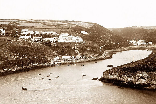 The Harbour, Solva early 1900's